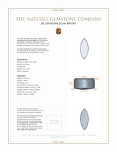 4.68 Ct. Boulder Opal from Australia 3 D Scan Report