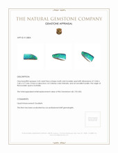 3.45 Ct. Boulder Opal from Australia Appraisal