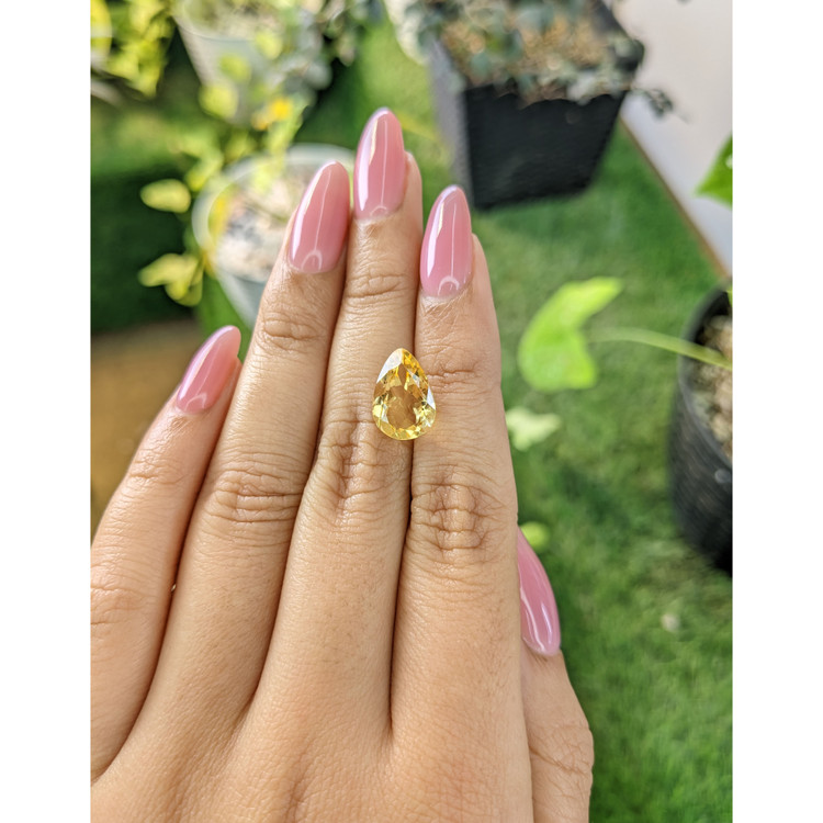 3.90 Ct. Citrine from Brazil