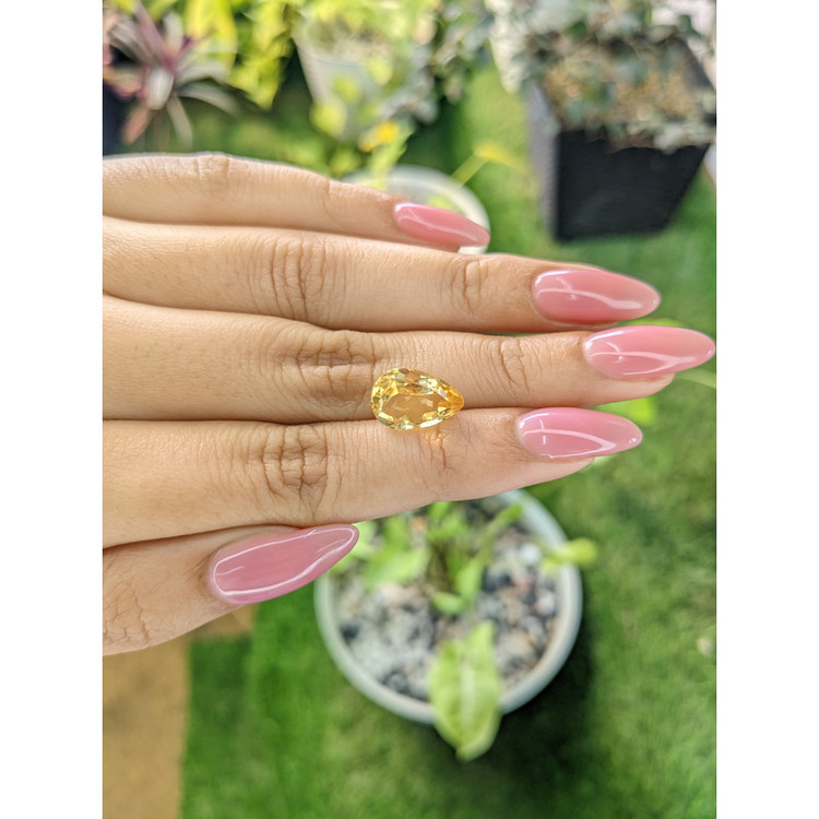 3.90 Ct. Citrine from Brazil