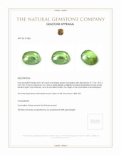 4.44 Ct. Cabochon Tourmaline from Mozambique Appraisal