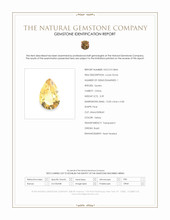 3.39 Ct. Citrine from Brazil Scan Report