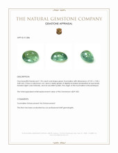 1.94 Ct. Cabochon Tourmaline from Mozambique Appraisal