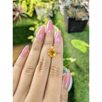 3.33 Ct. Citrine from Brazil Life Style
