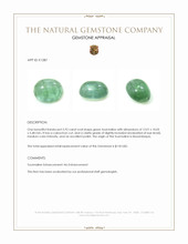 5.92 Ct. Cabochon Tourmaline from Mozambique Appraisal