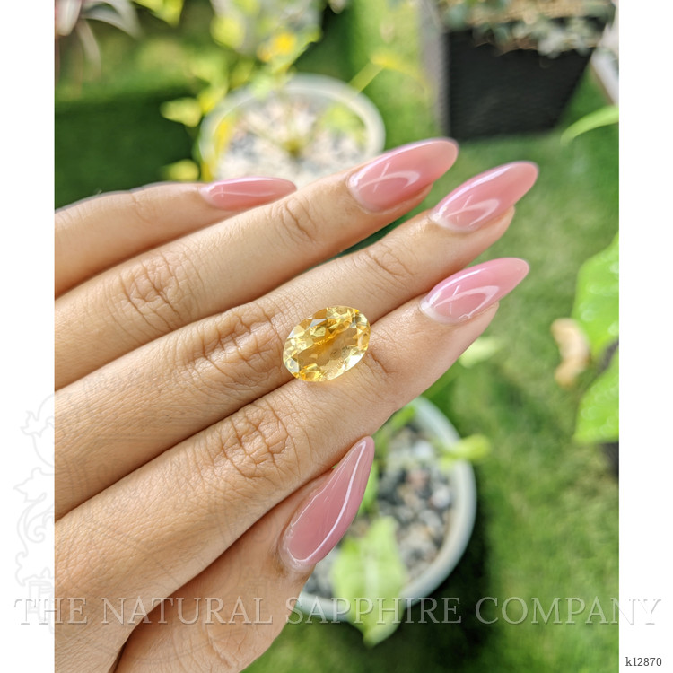 5.21 Ct. Citrine from Brazil