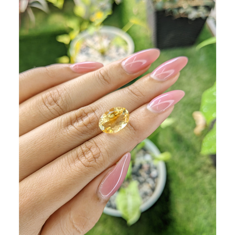 5.21 Ct. Citrine from Brazil