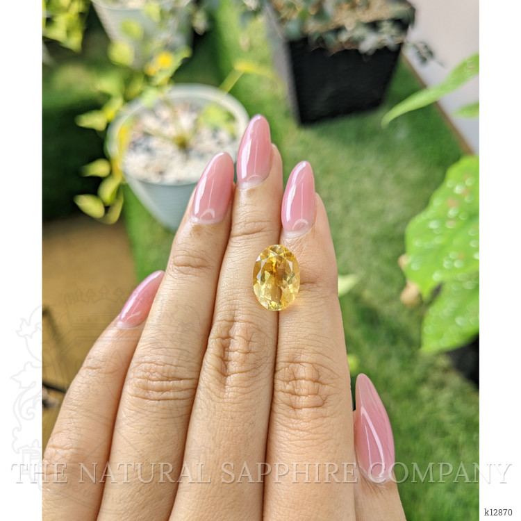 5.21 Ct. Citrine from Brazil