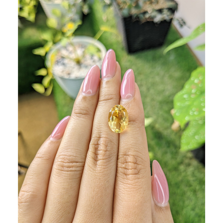 5.21 Ct. Citrine from Brazil