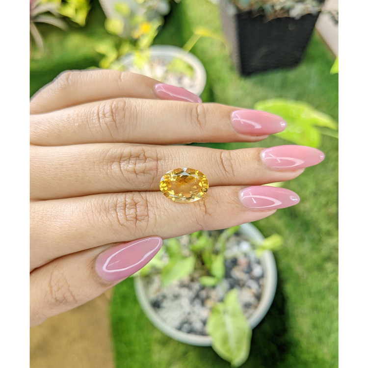 5.76 Ct. Citrine from Brazil