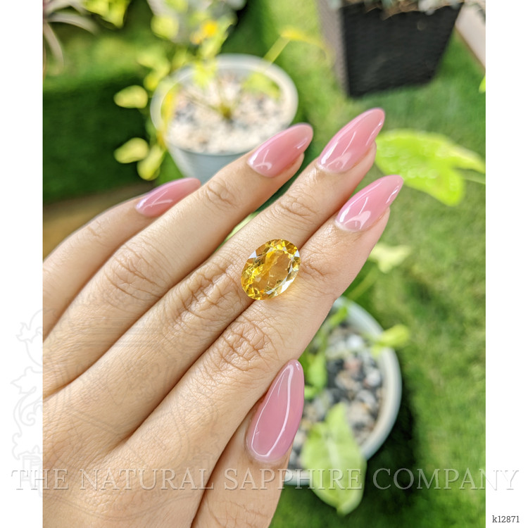 5.76 Ct. Citrine from Brazil