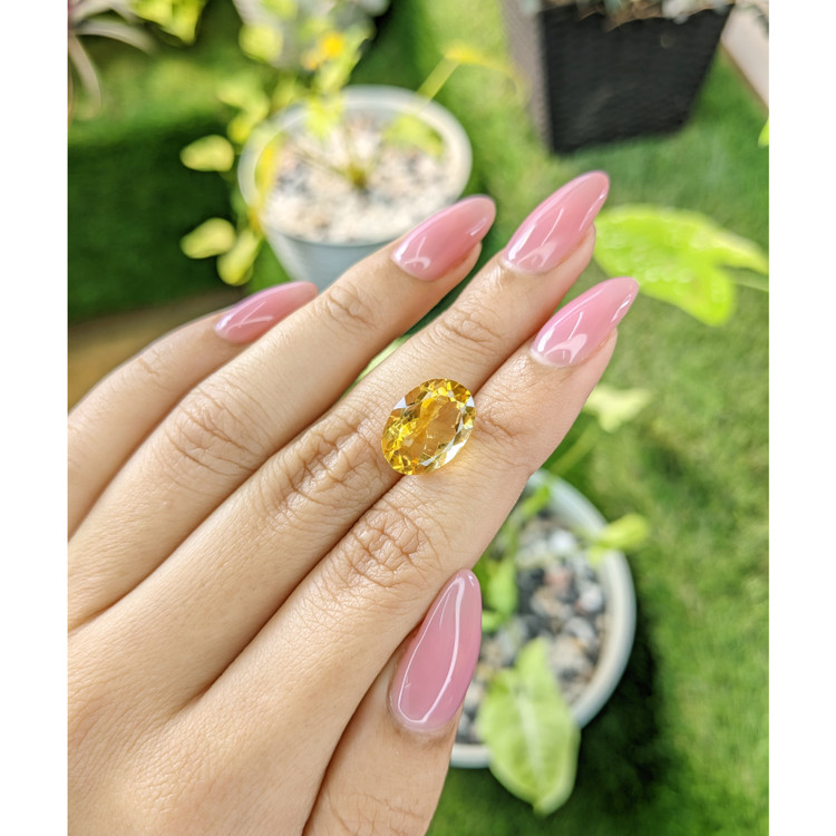 5.76 Ct. Citrine from Brazil