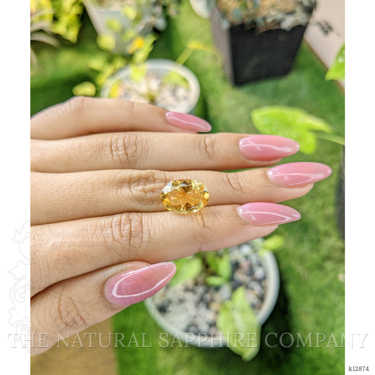 5.17 Ct. Citrine from Brazil