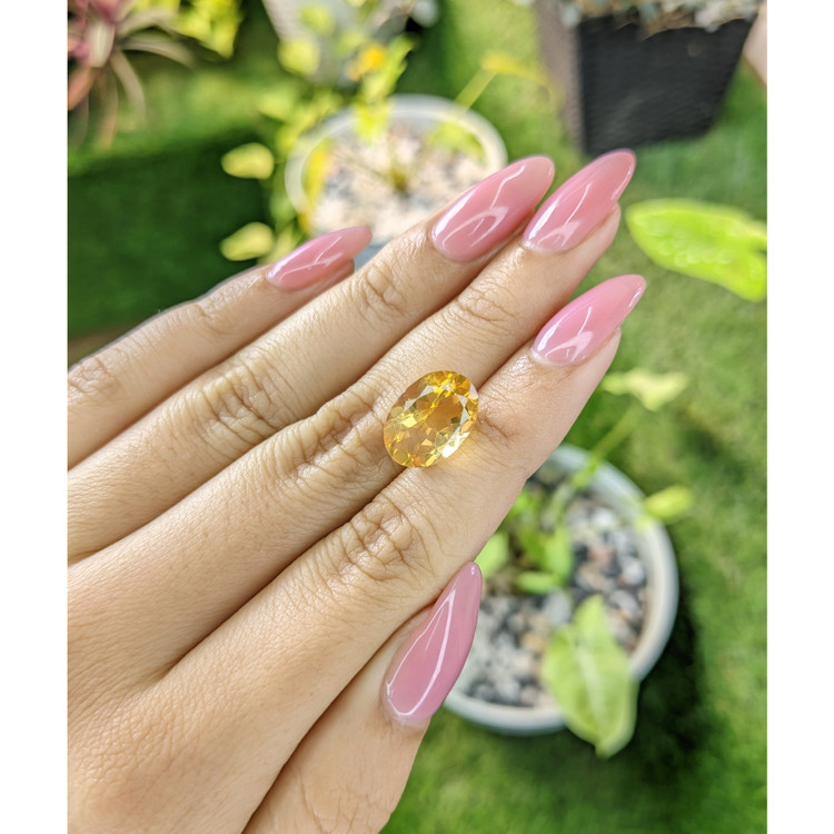 5.70 Ct. Citrine from Brazil