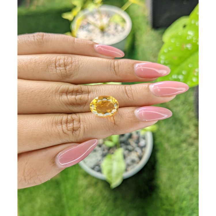 5.02 Ct. Citrine from Brazil