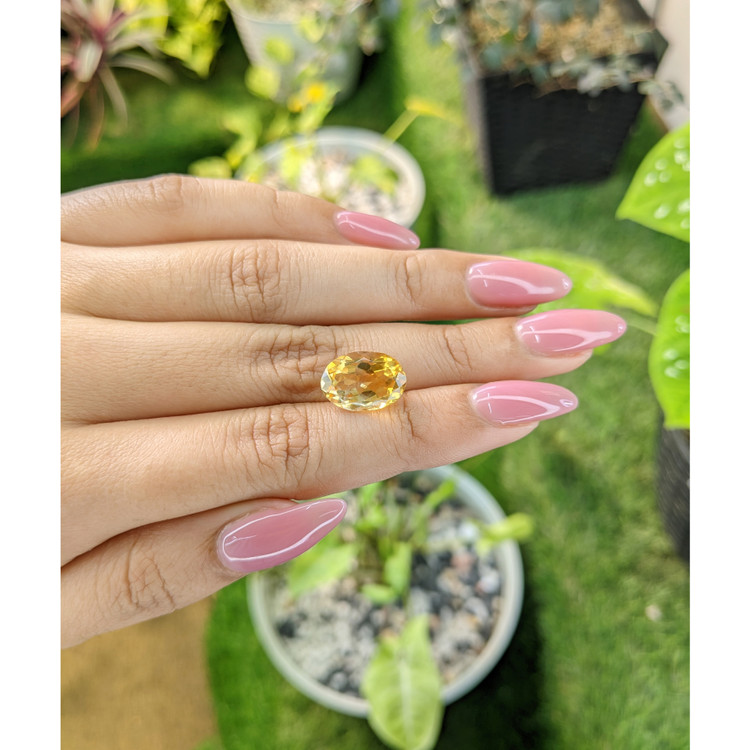 5.15 Ct. Citrine from Brazil