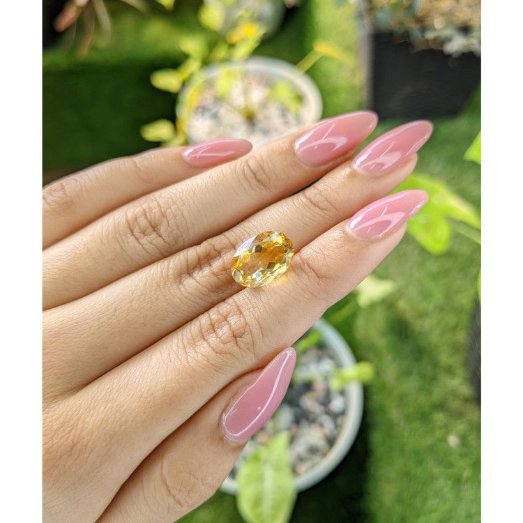 5.15 Ct. Citrine from Brazil