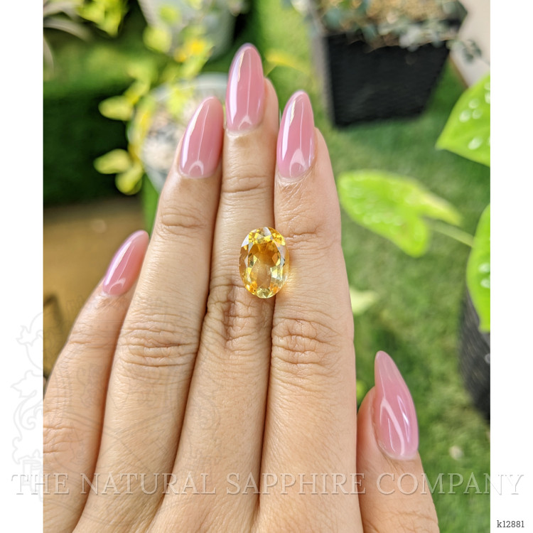 5.15 Ct. Citrine from Brazil