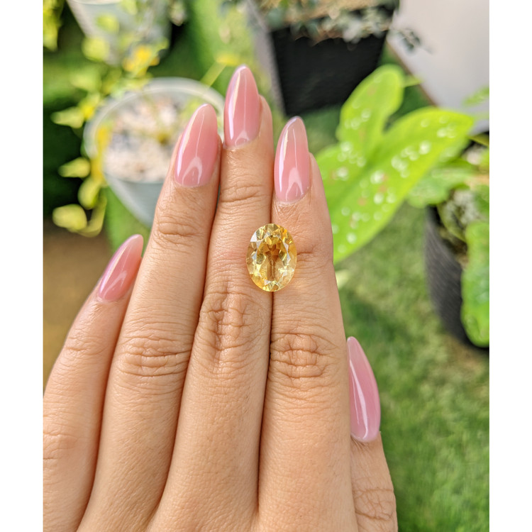 5.33 Ct. Citrine from Brazil