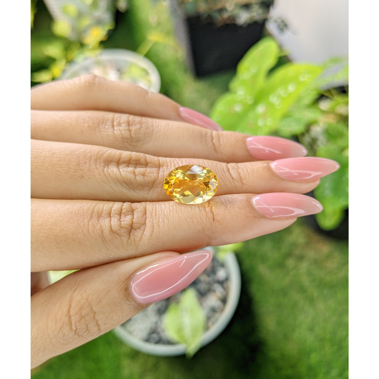 5.97 Ct. Citrine from Brazil