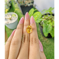5.97 Ct. Citrine from Brazil Life Style