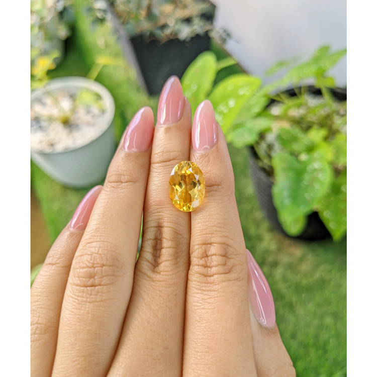 5.97 Ct. Citrine from Brazil