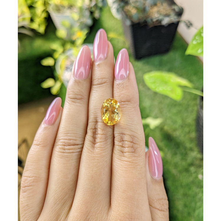 5.23 Ct. Citrine from Brazil