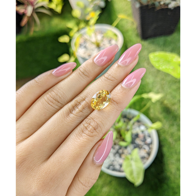 5.23 Ct. Citrine from Brazil