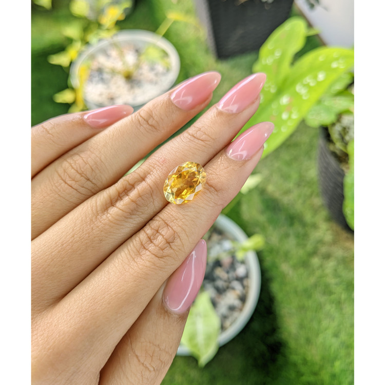 5.10 Ct. Citrine from Brazil
