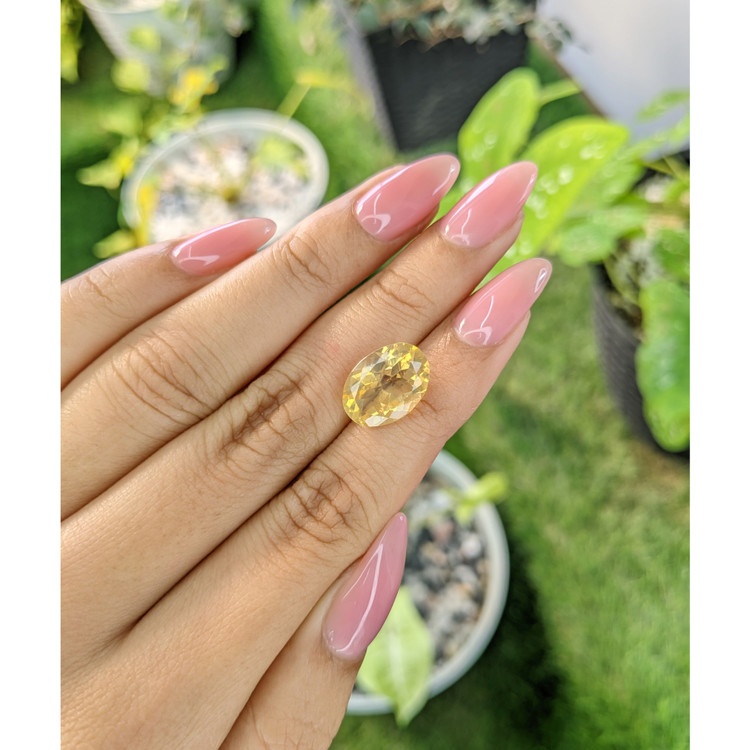 4.92 Ct. Citrine from Brazil