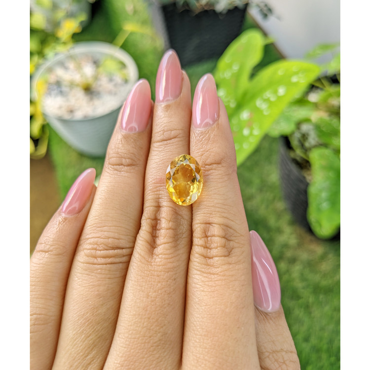 5.06 Ct. Citrine from Brazil