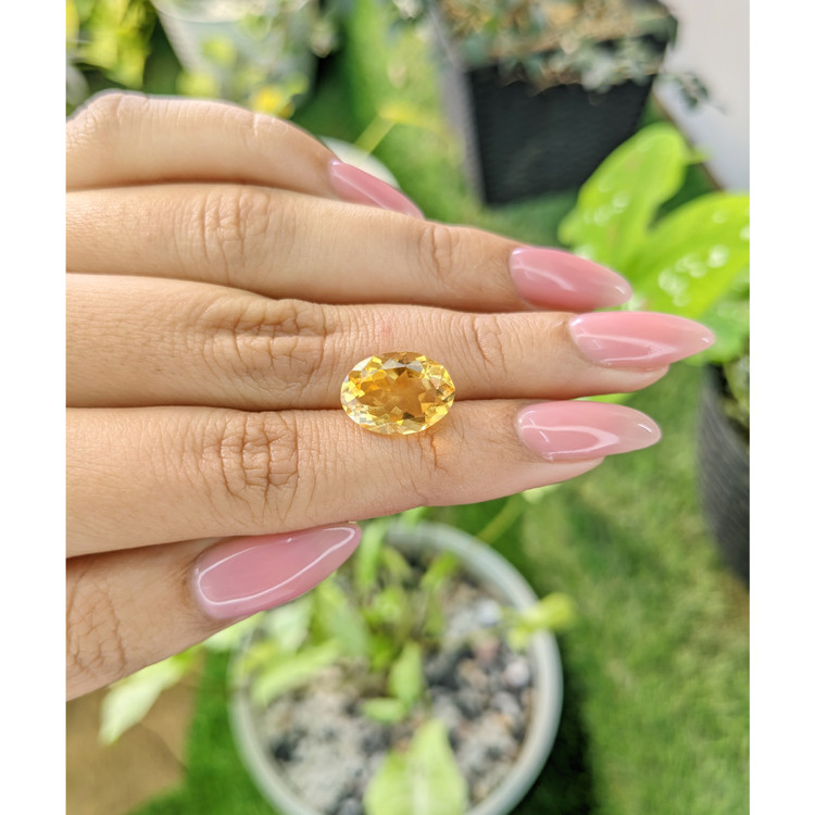 5.06 Ct. Citrine from Brazil