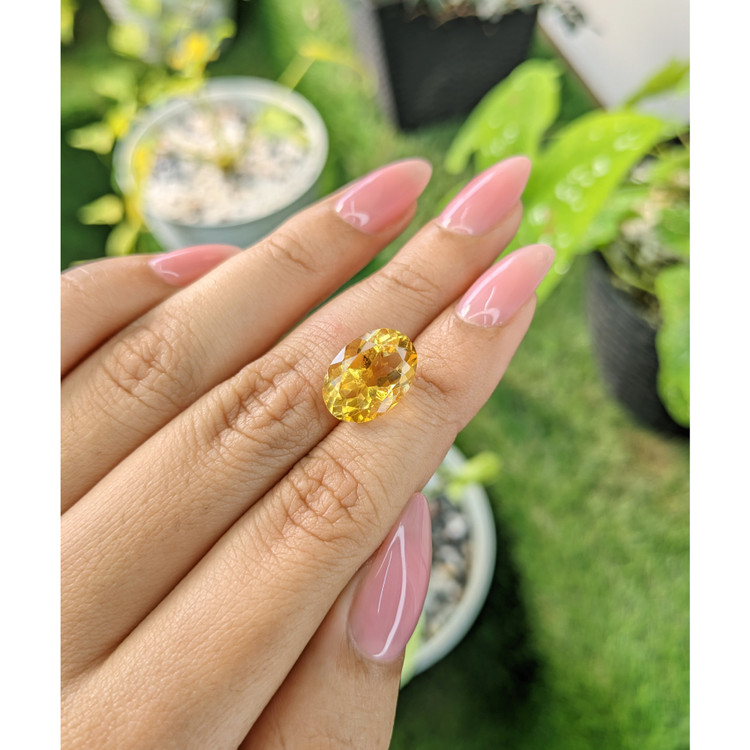 5.62 Ct. Citrine from Brazil