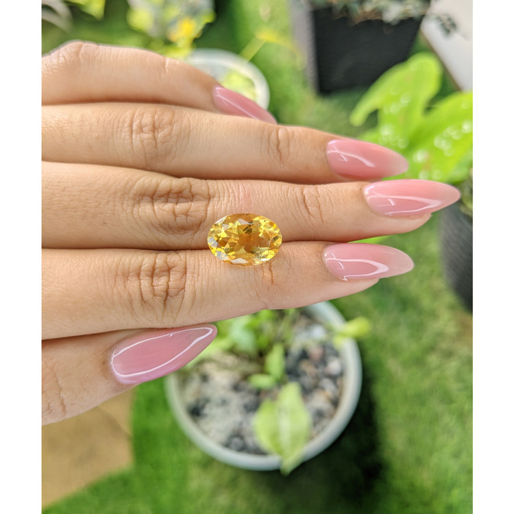 5.62 Ct. Citrine from Brazil