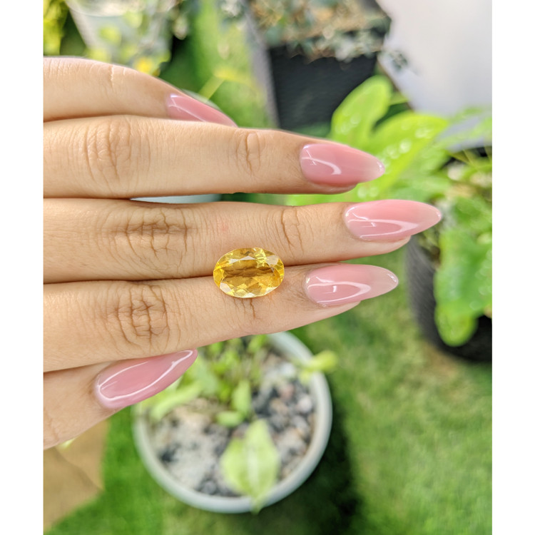 4.04 Ct. Citrine from Brazil