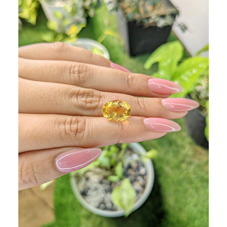 5.42 Ct. Citrine from Brazil