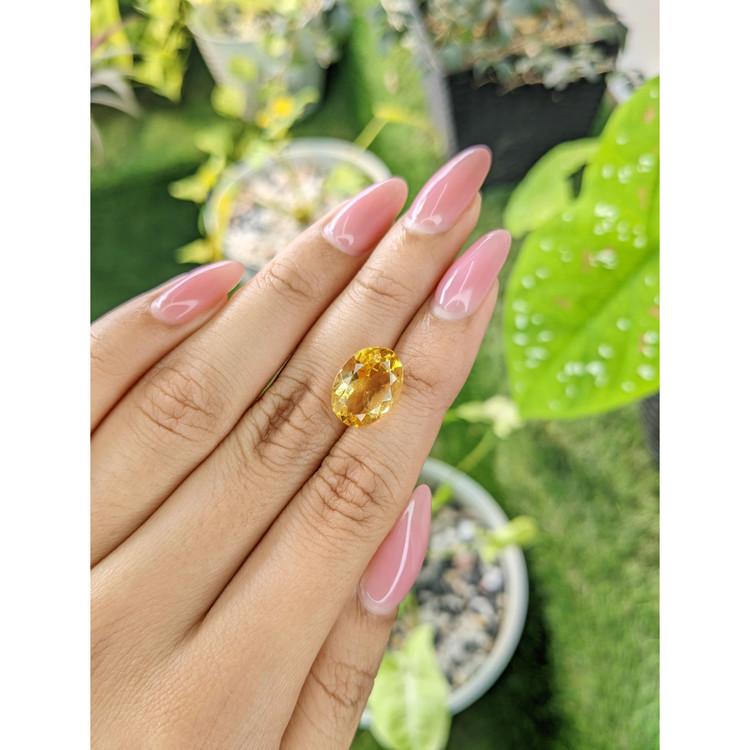 5.29 Ct. Citrine from Brazil