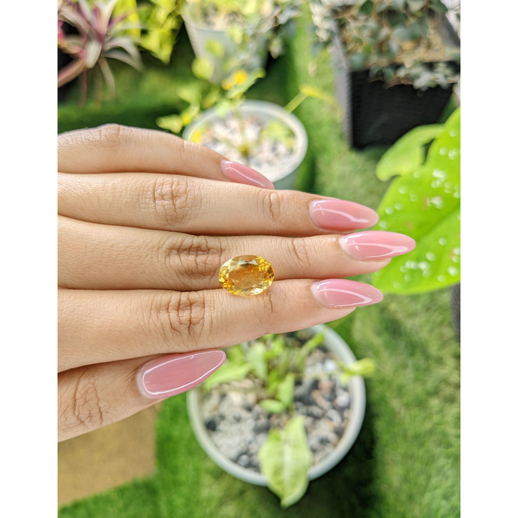 5.29 Ct. Citrine from Brazil