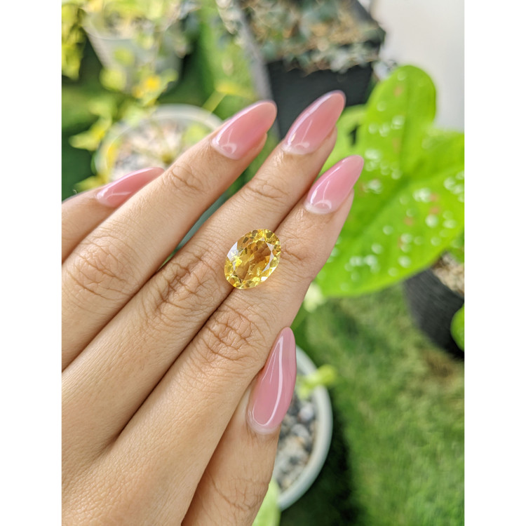 5.14 Ct. Citrine from Brazil