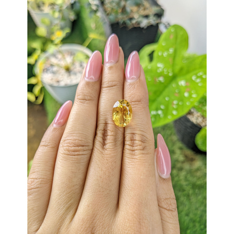 5.14 Ct. Citrine from Brazil