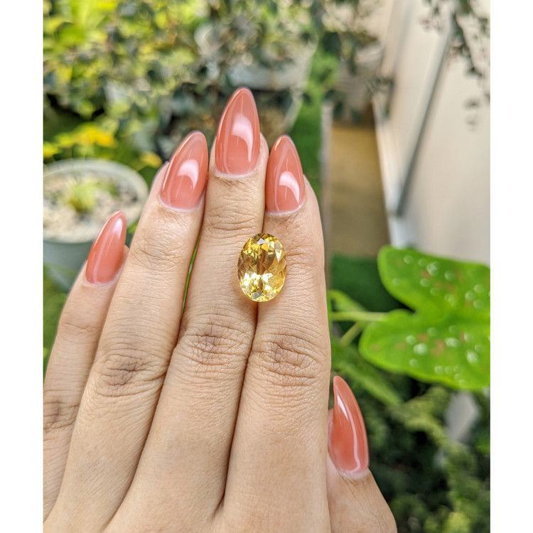 5.99 Ct. Citrine from Brazil