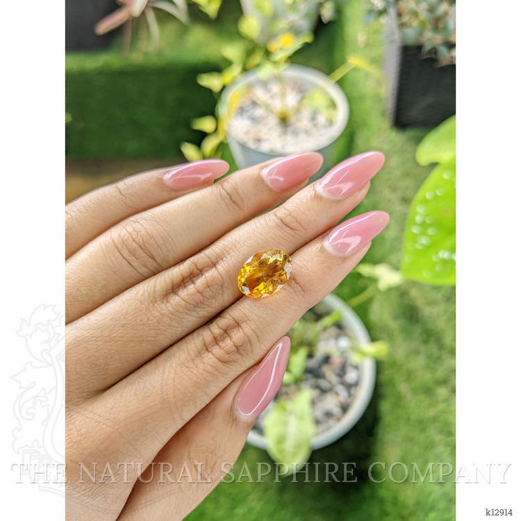 4.69 Ct. Citrine from Brazil