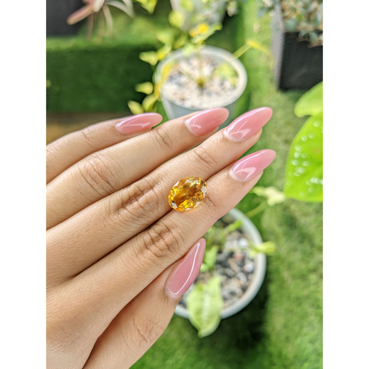 4.69 Ct. Citrine from Brazil