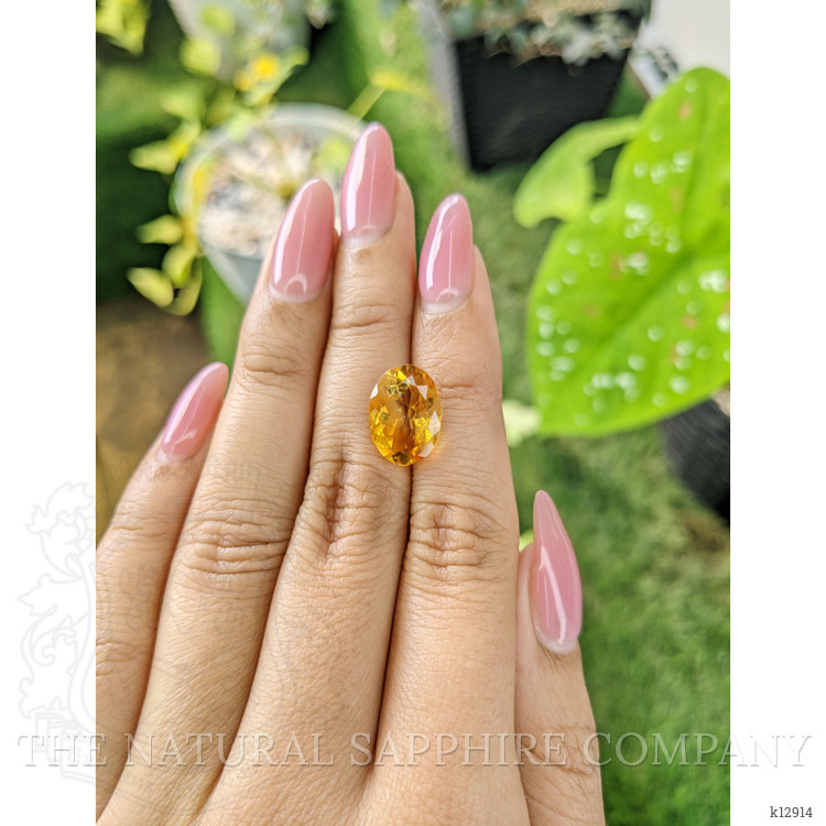 4.69 Ct. Citrine from Brazil