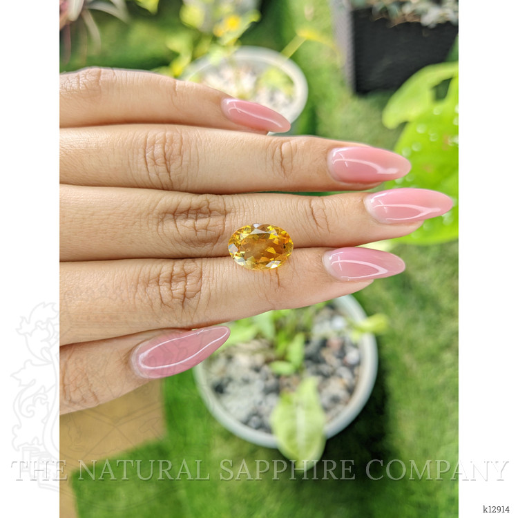 4.69 Ct. Citrine from Brazil