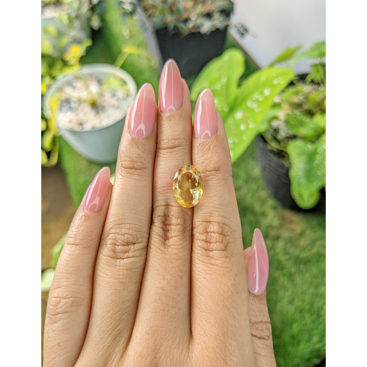 4.37 Ct. Citrine from Brazil