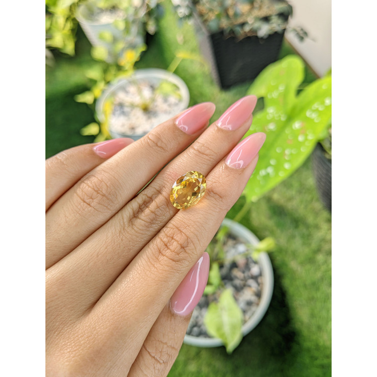 5.00 Ct. Citrine from Brazil