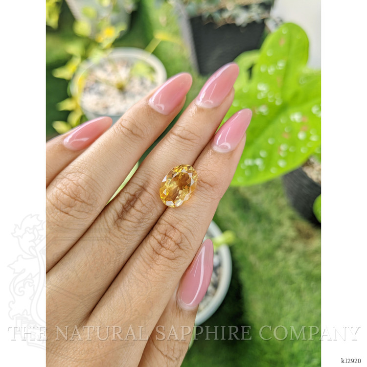 4.93 Ct. Citrine from Brazil