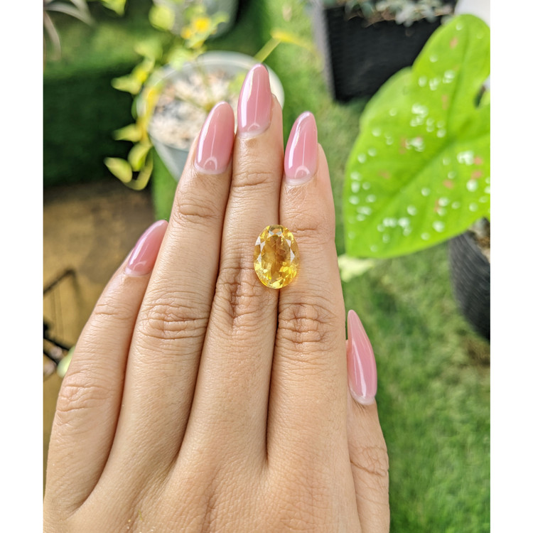 5.08 Ct. Citrine from Brazil