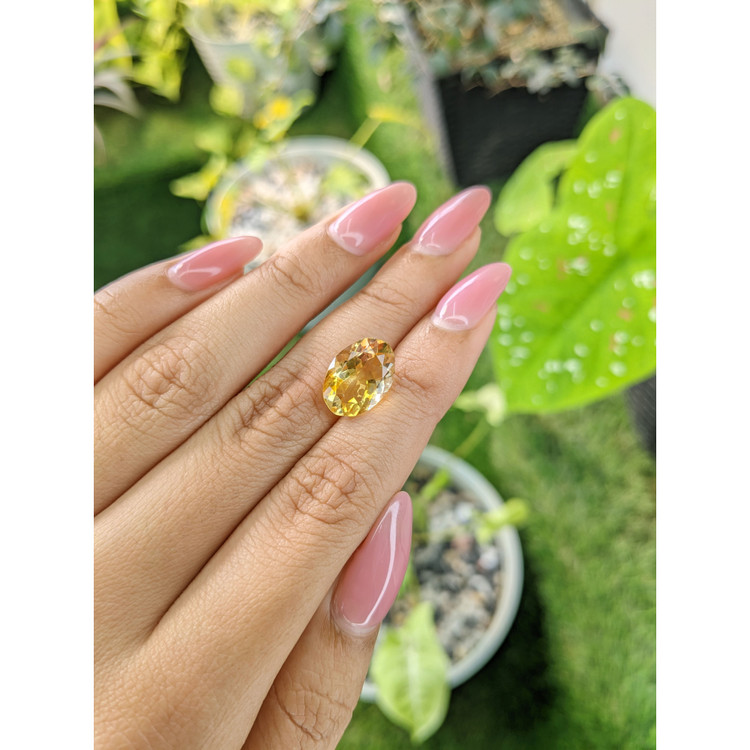 4.69 Ct. Citrine from Brazil